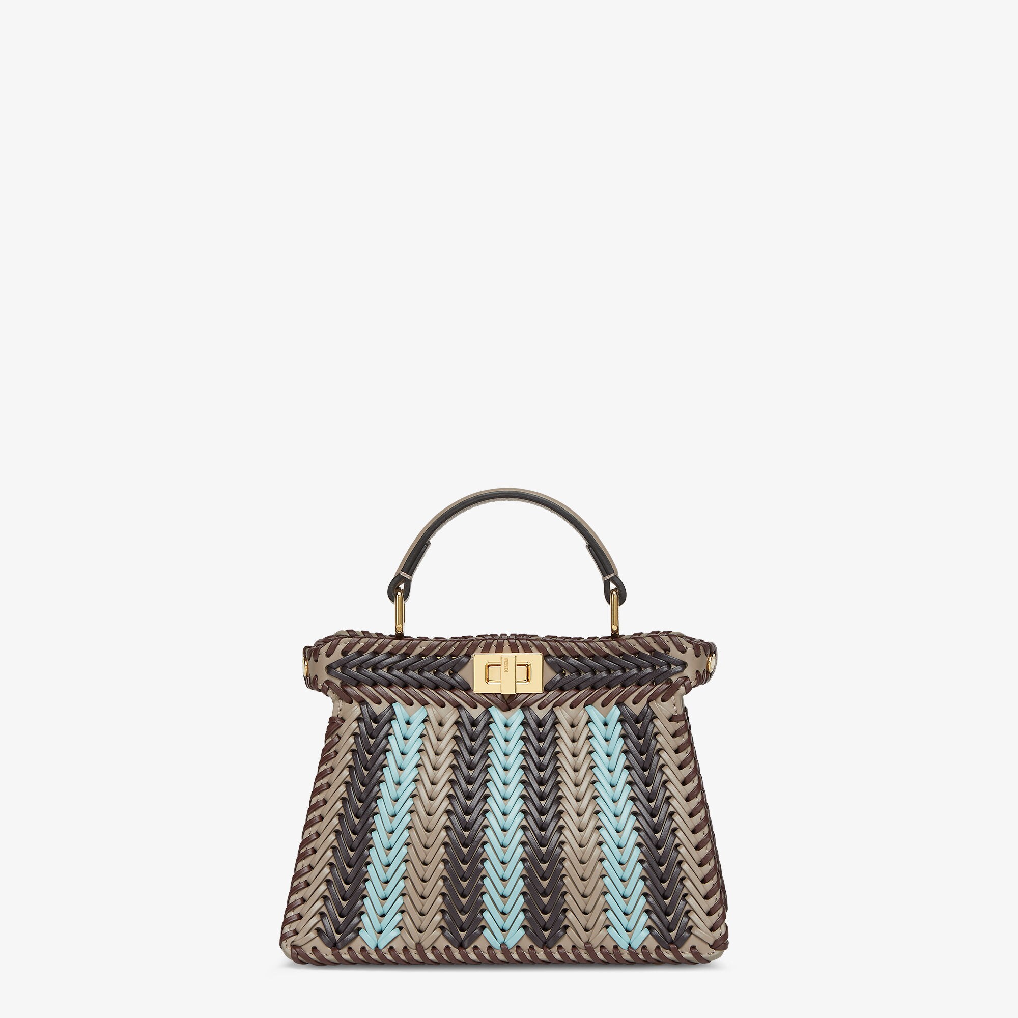 ハンドバッグ FENDI 'Peekaboo ISeeU Small' handbag Peekaboo ISeeU Small Leather Black | Fendi