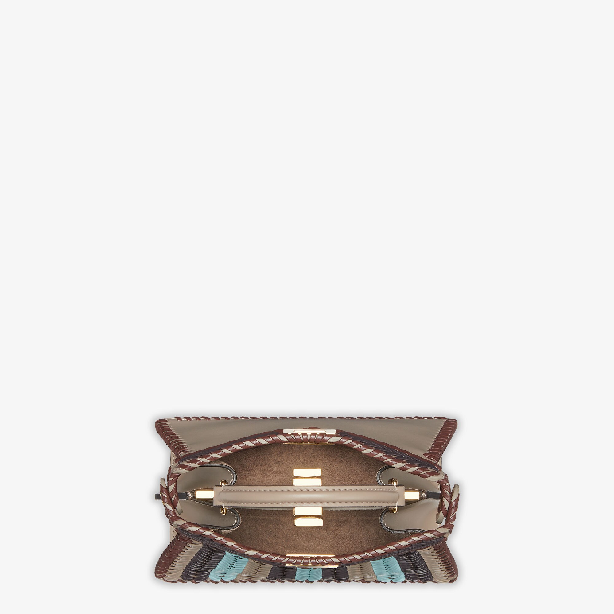 Peekaboo ISeeU Petite Leather Multicolor | Fendi