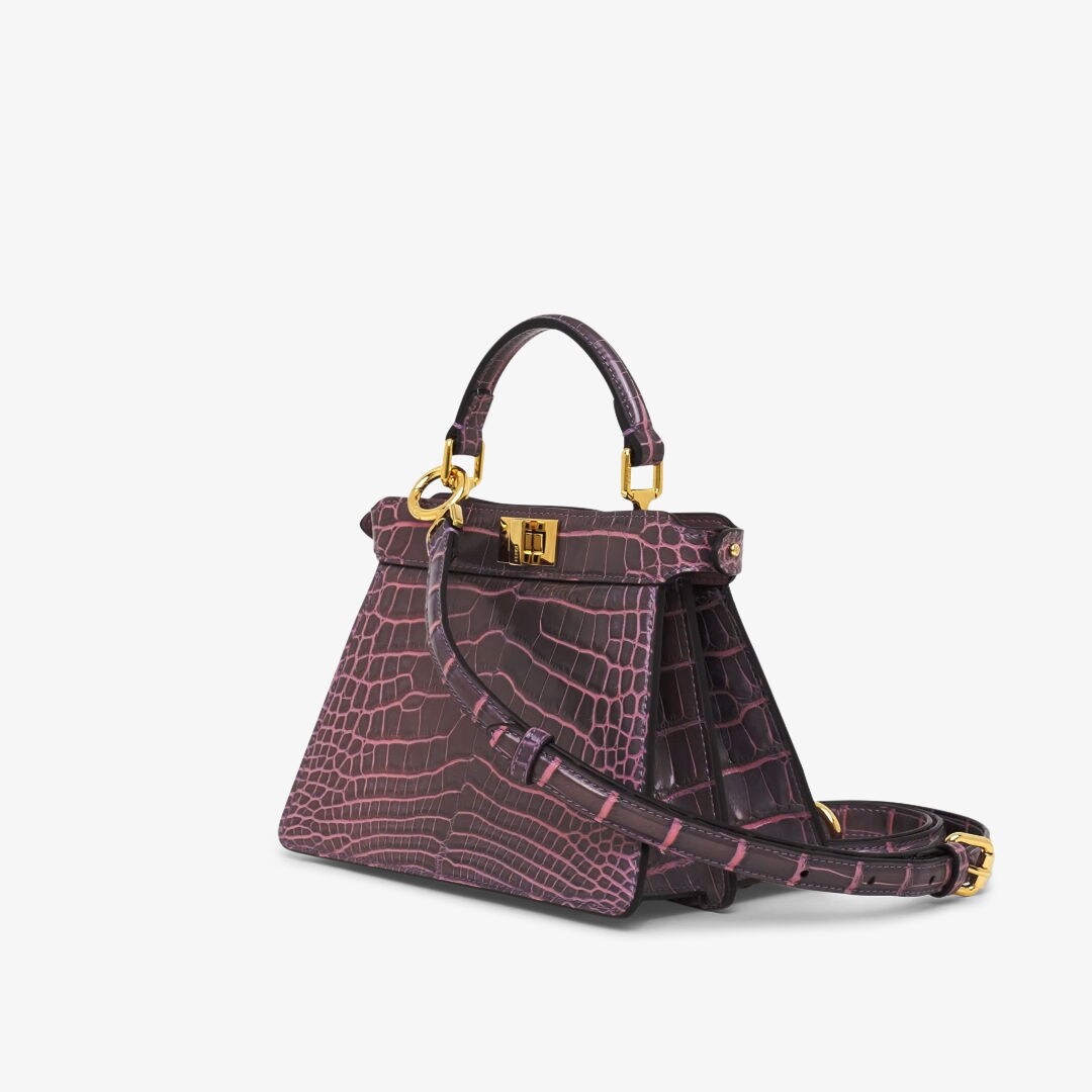 ピーカブー ISeeU プチ プレシャスレザー パープル | Fendi