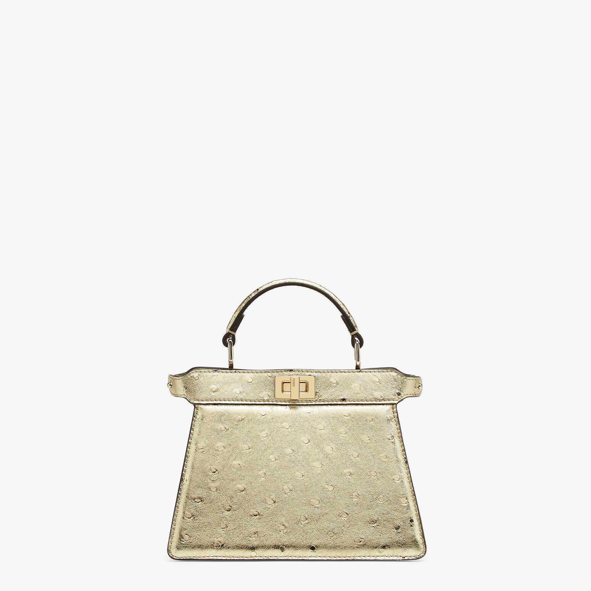 ピーカブー ISeeU プチ プレシャスレザー ゴールド | Fendi ピーカブー ISeeU プチ プレシャスレザー ゴールド | Fendi