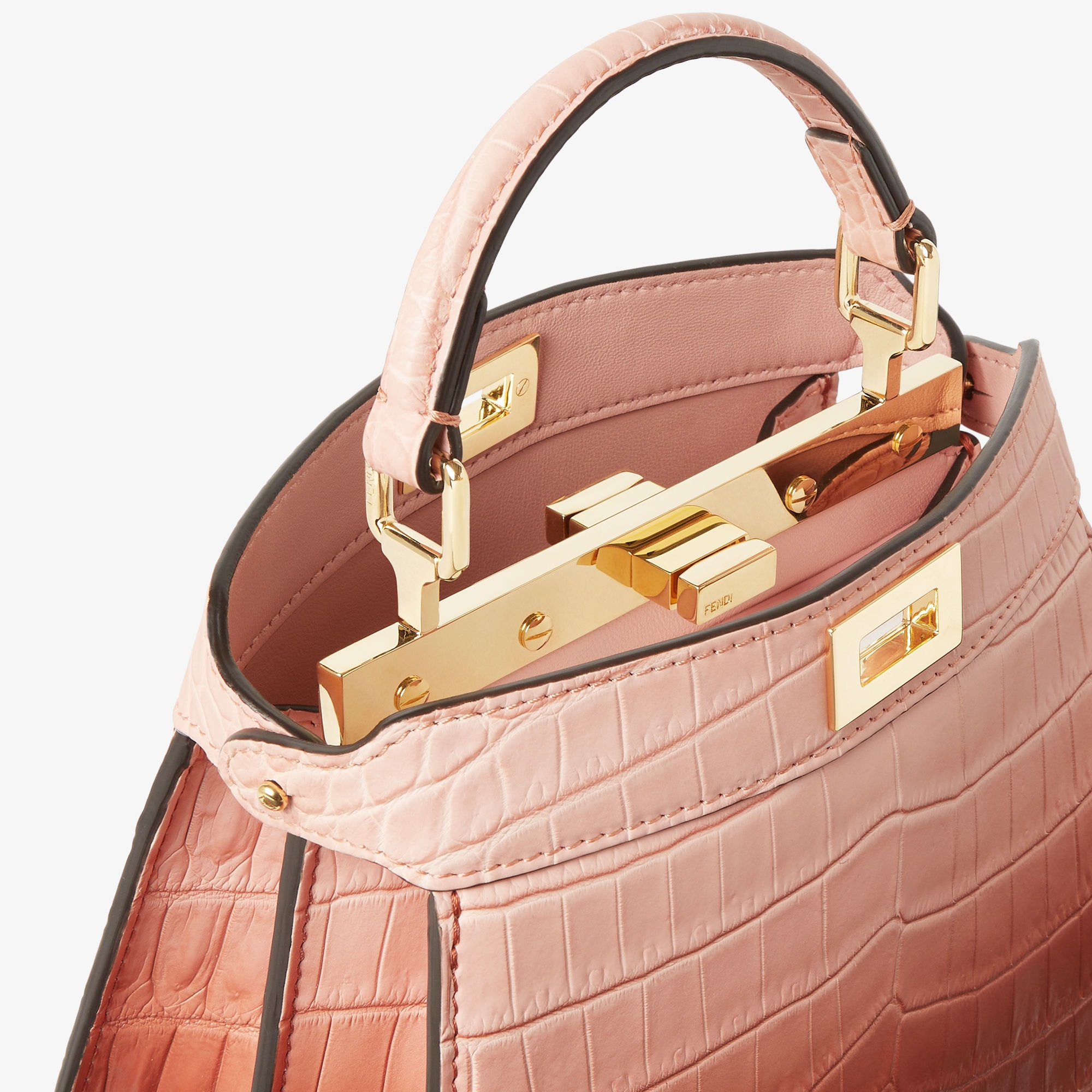 ピーカブー ISeeU プチ プレシャスレザー ピンク | Fendi