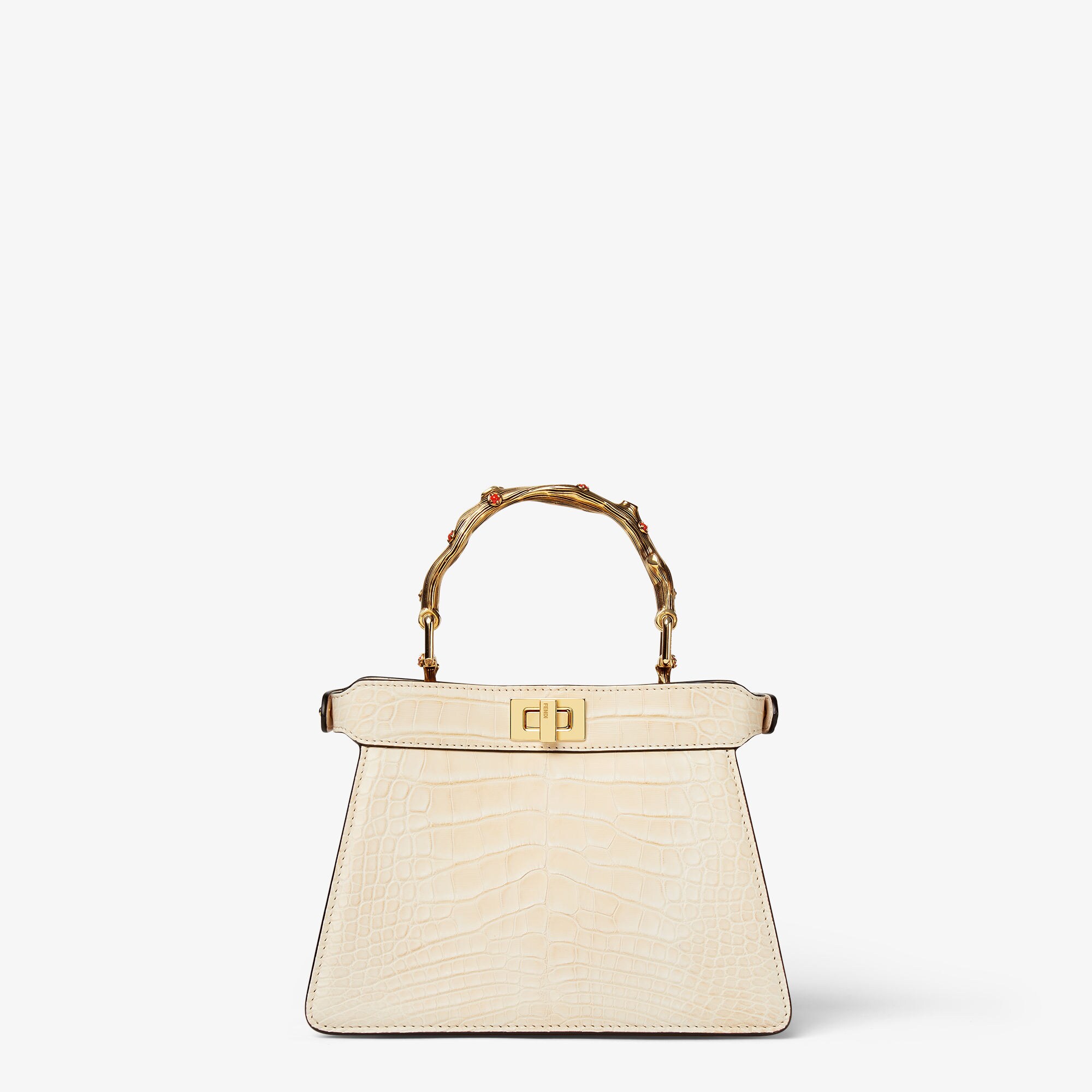 ピーカブー ISeeU プチ プレシャスレザー ホワイト | Fendi