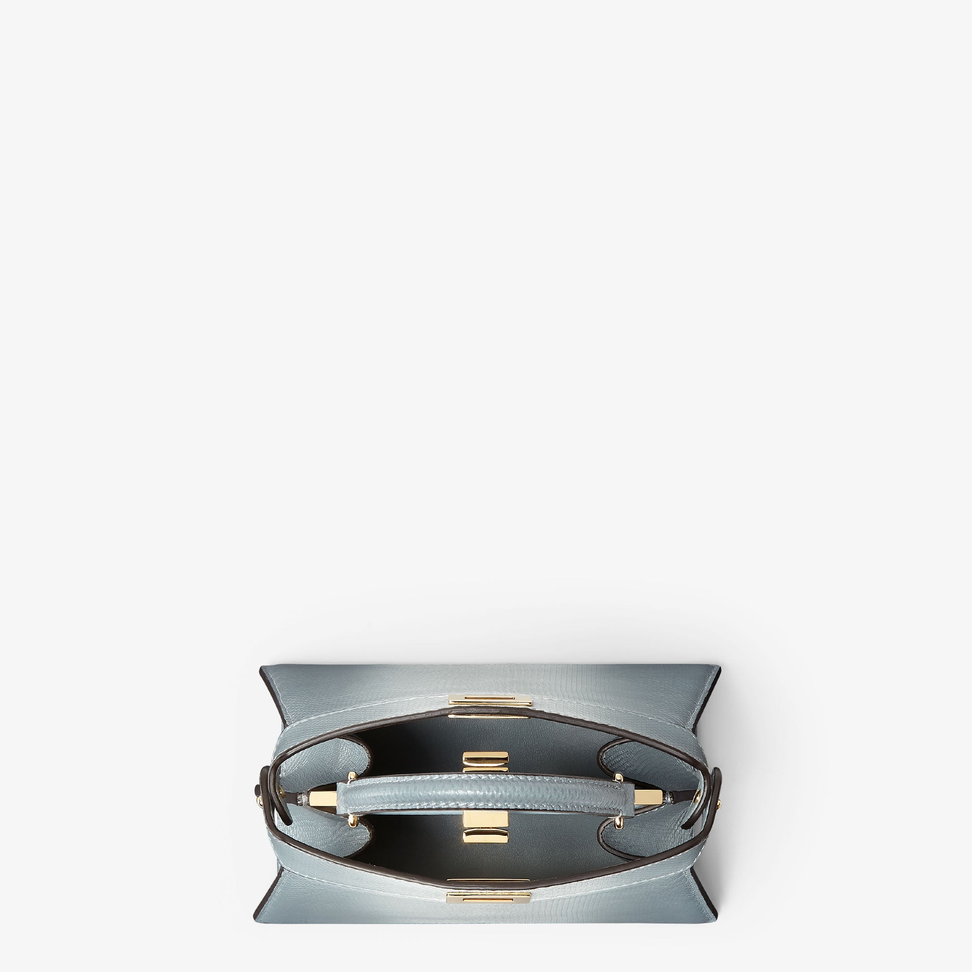 FENDI 24FW PEEKABOO ISEEU XCROSS スモール レザーバッグ *GREY ピーカブー ISeeU スモール レザー ベージュ | Fendi