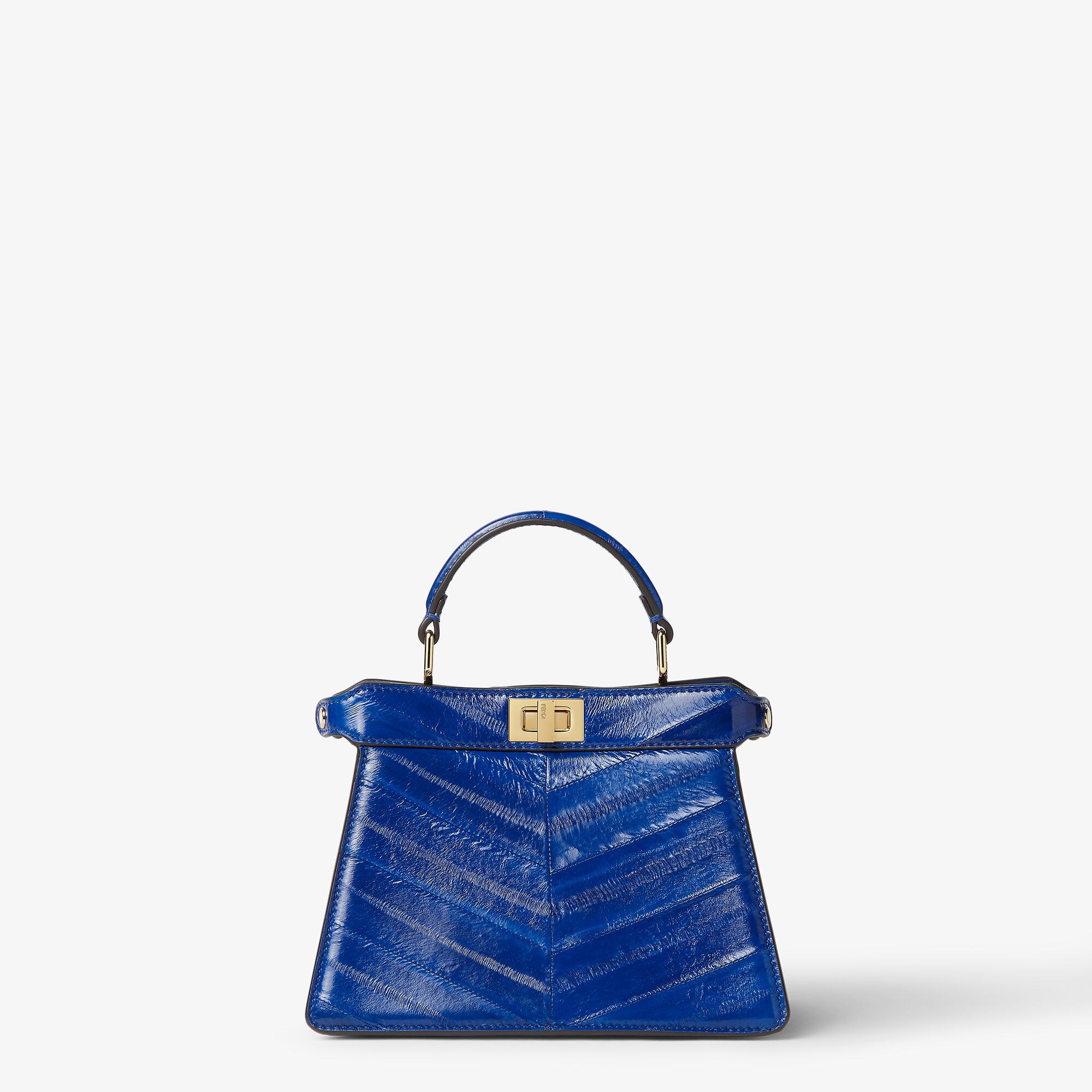 ピーカブー ISeeU プチ プレシャスレザー ブルー | Fendi