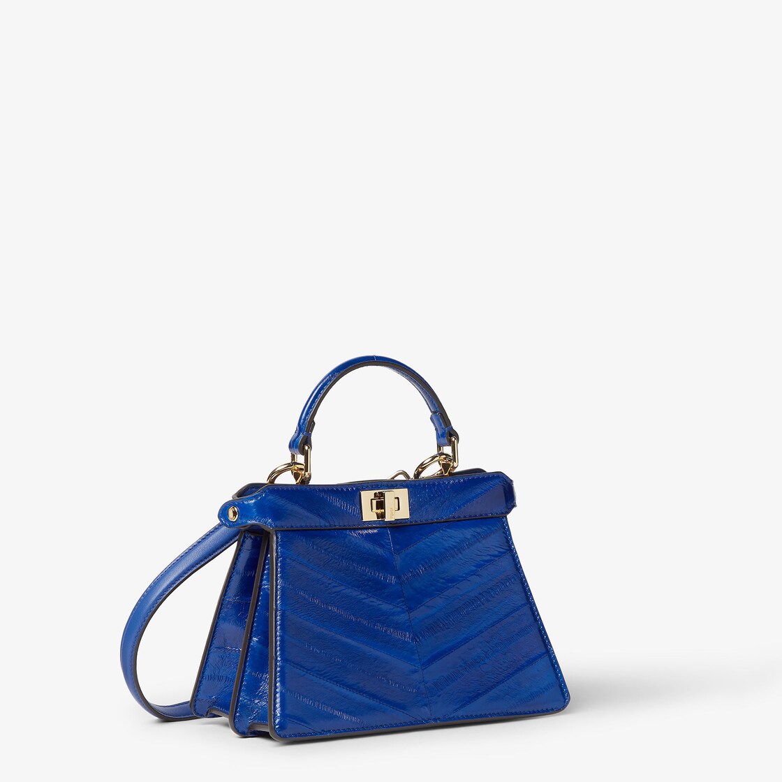 Peekaboo ISeeU Petite Fine leathers Blue - Image 2/5