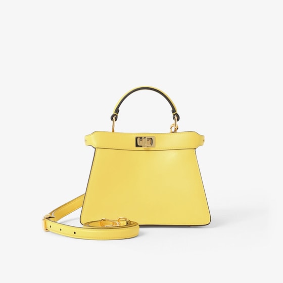 Fendi Peekaboo Iseeu Petite In Yellow
