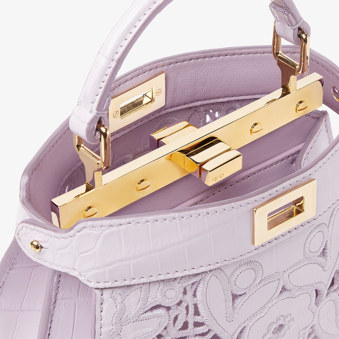 Peekaboo ISeeU Petite Fine leathers Purple - Image 5/6