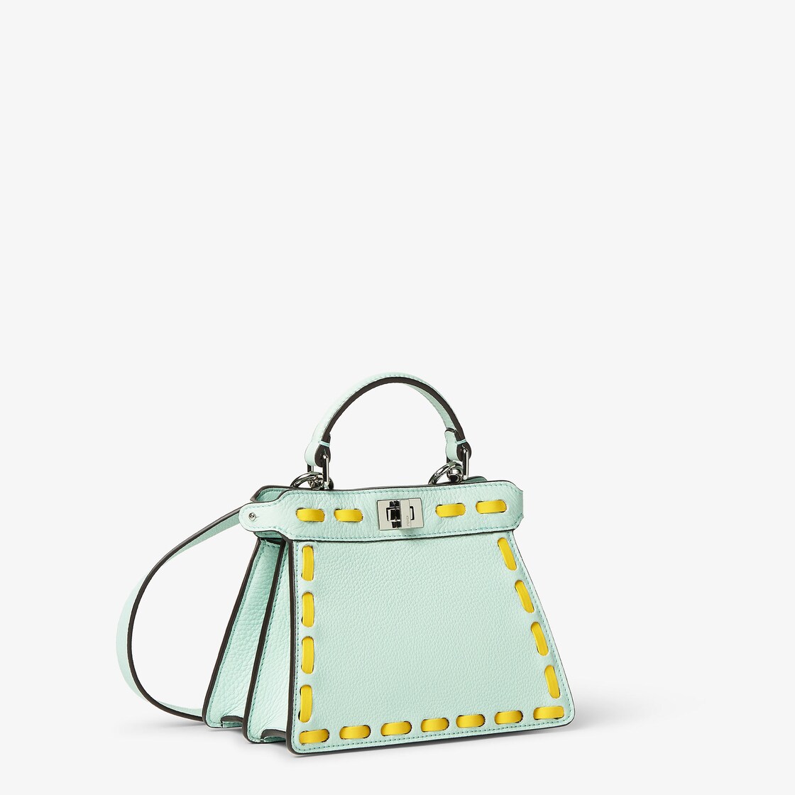 Peekaboo ISeeU Petite Cuoio Romano leather Green - Image 3/5