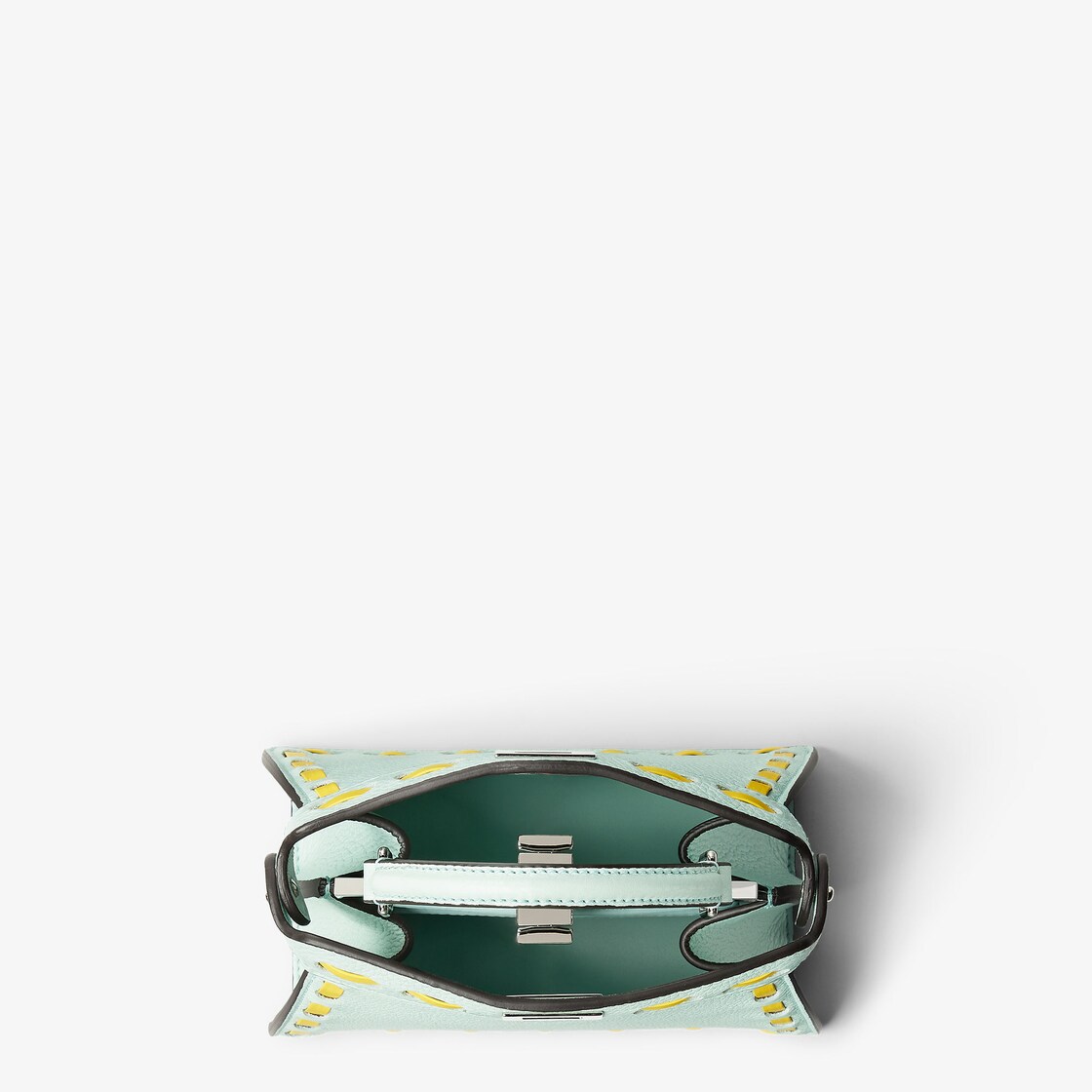 Peekaboo ISeeU Petite Cuoio Romano leather Green - Image 5/5