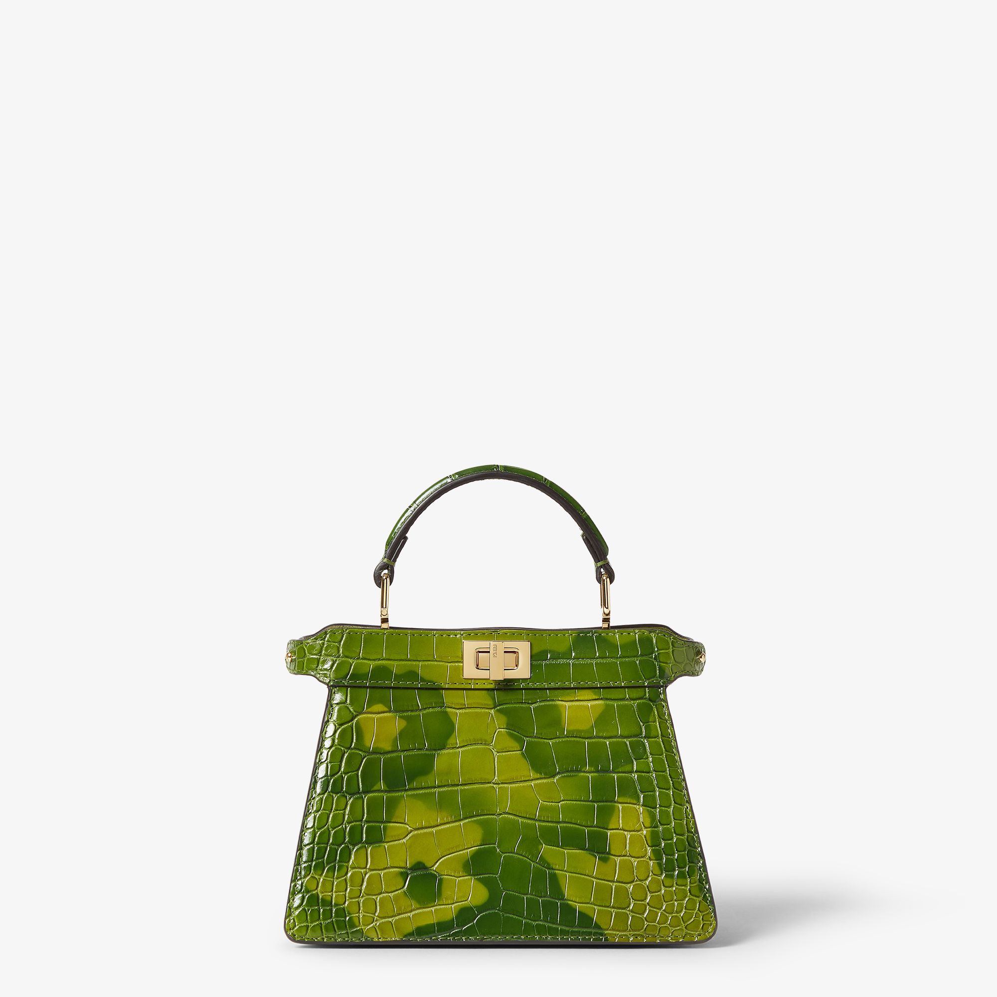 Peekaboo ISeeU Petite - Green | FENDI International
