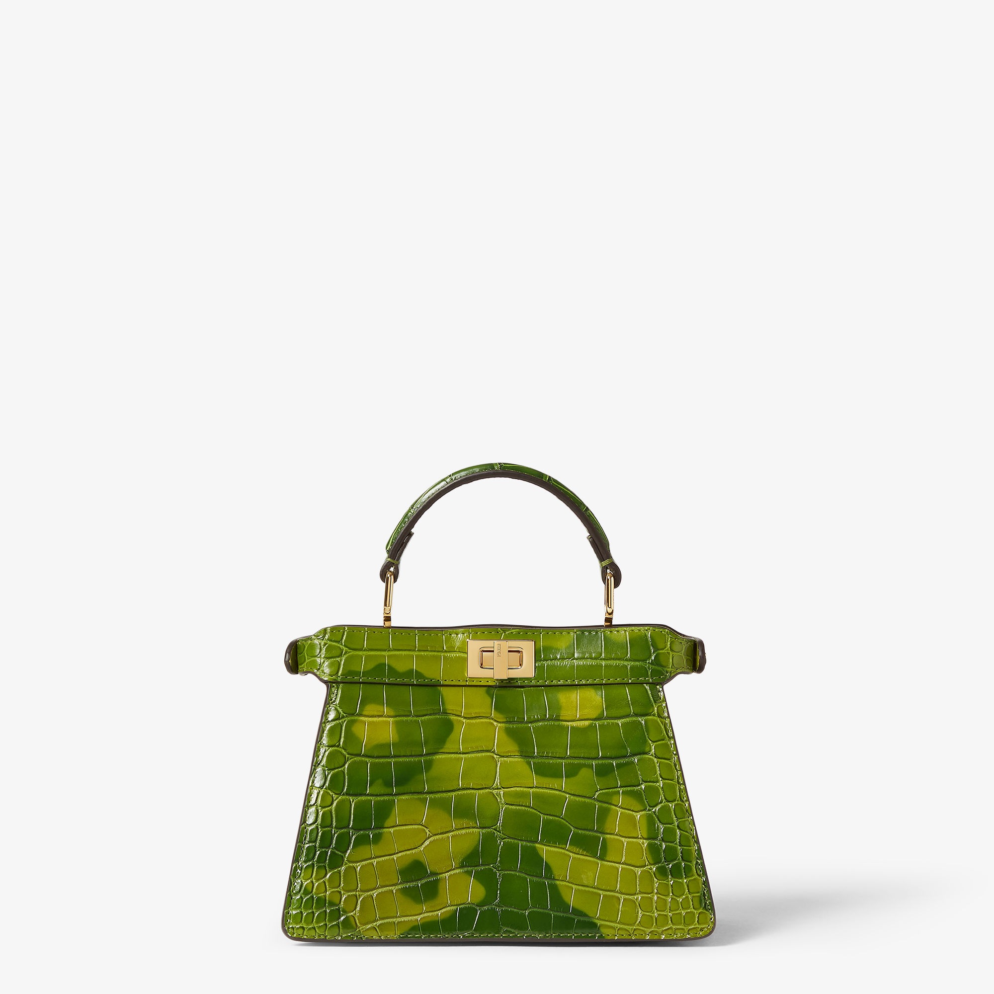 Peekaboo ISeeU Petite - Green | FENDI International