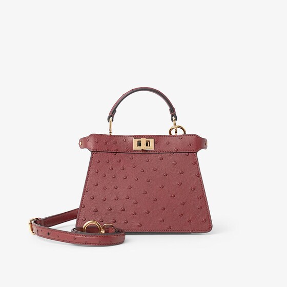 Fendi Peekaboo Iseeu Petite In Red
