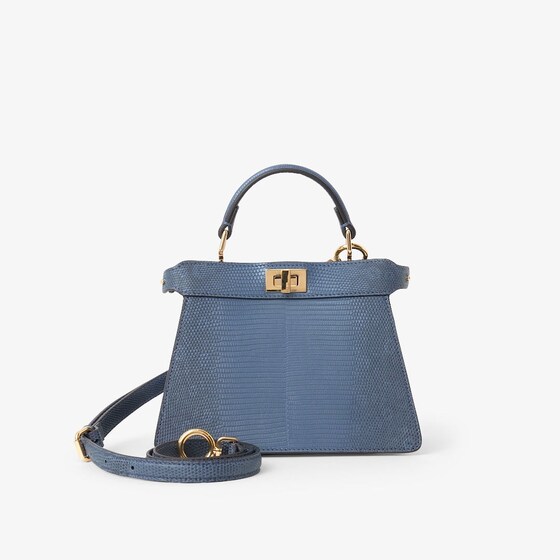 Fendi Peekaboo Iseeu Petite In Light Blue