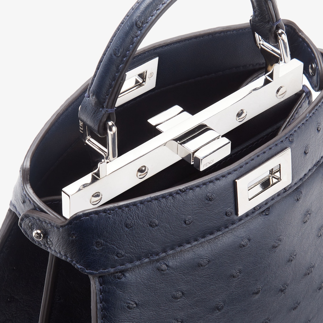 ピーカブー ISeeU プチ プレシャスレザー ブルー | Fendi ピーカブー ISeeU プチ プレシャスレザー ブルー | Fendi