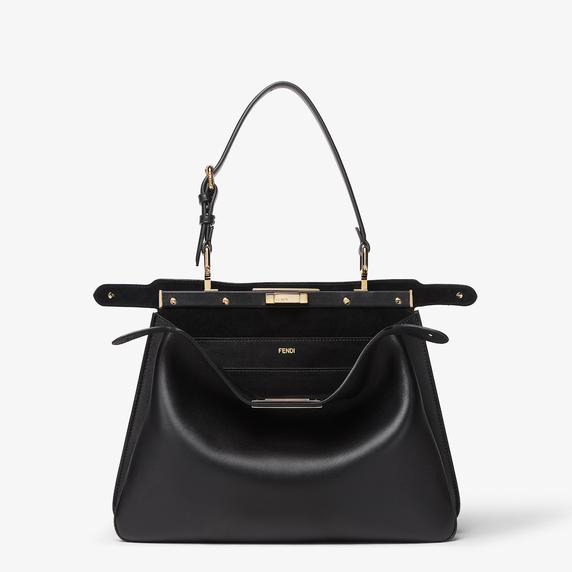 Peekaboo Soft Medium Leather Black - Image 4/9