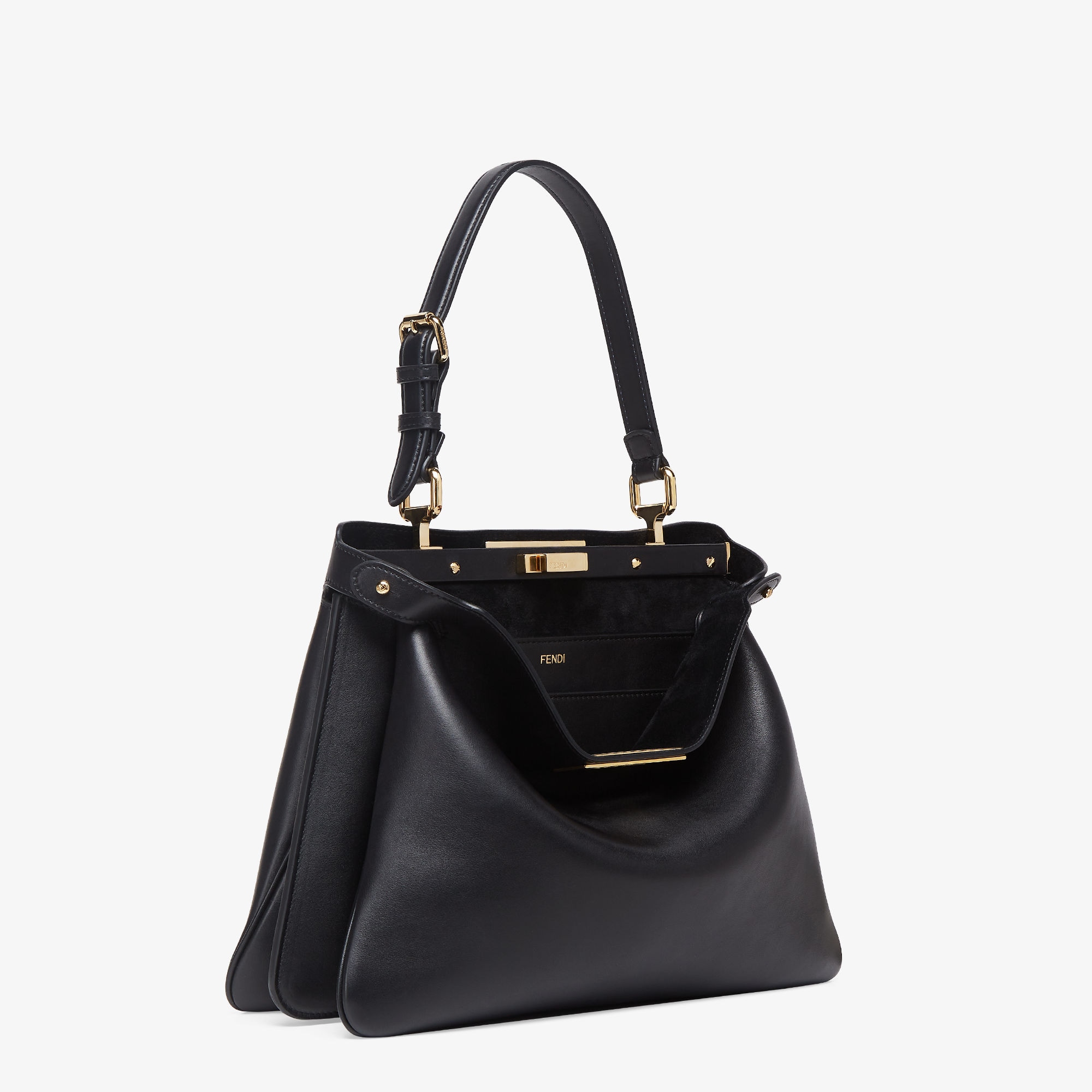 Black fendi peekaboo sale