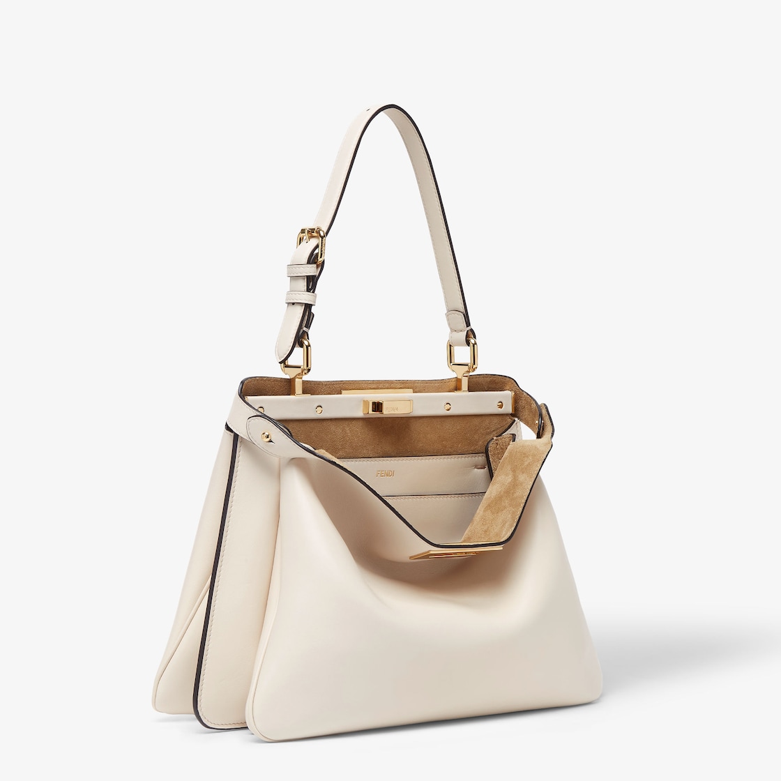 Peekaboo Soft Medium Leather White - Image 5/9