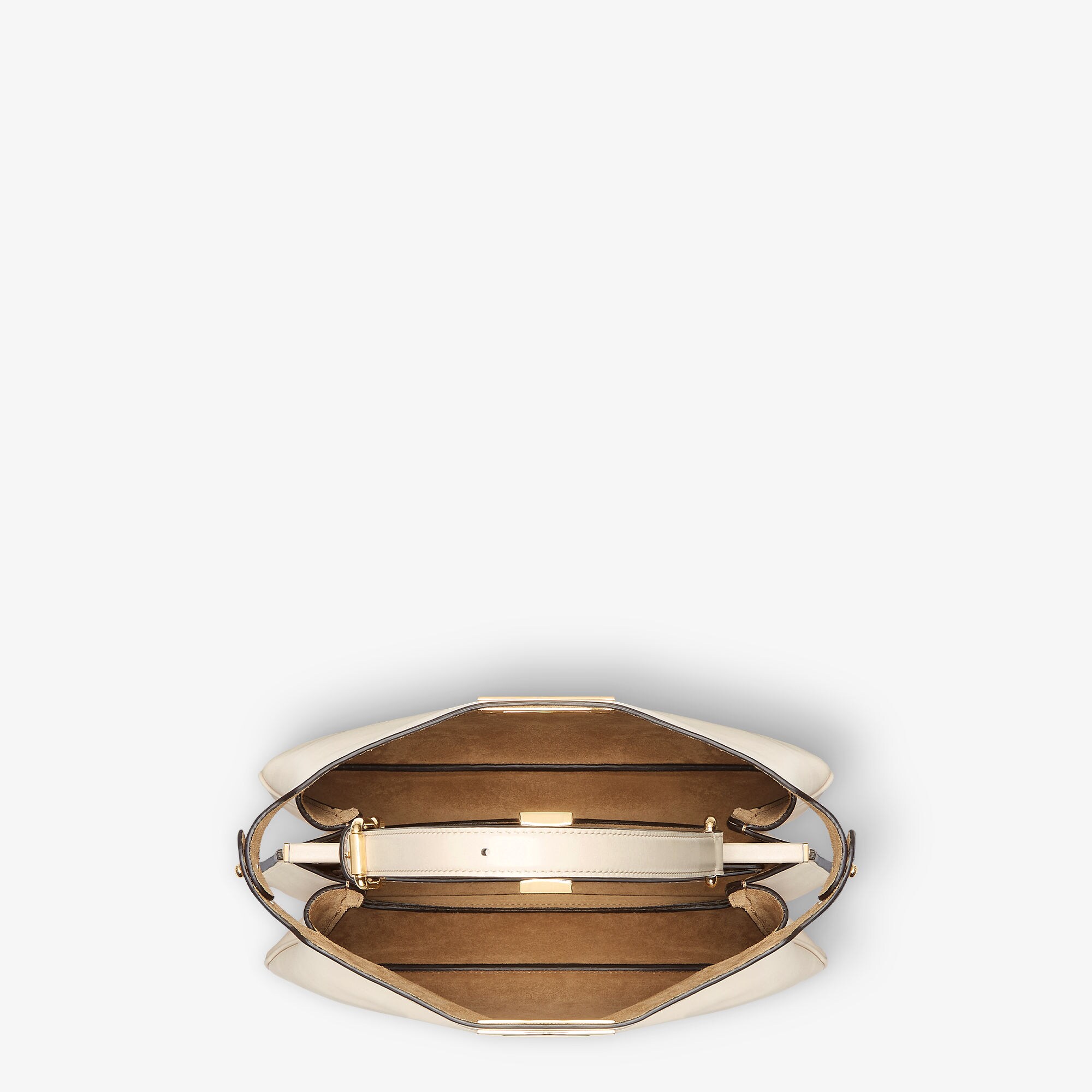 ピーカブー ソフト ミディアム レザー ホワイト | Fendi