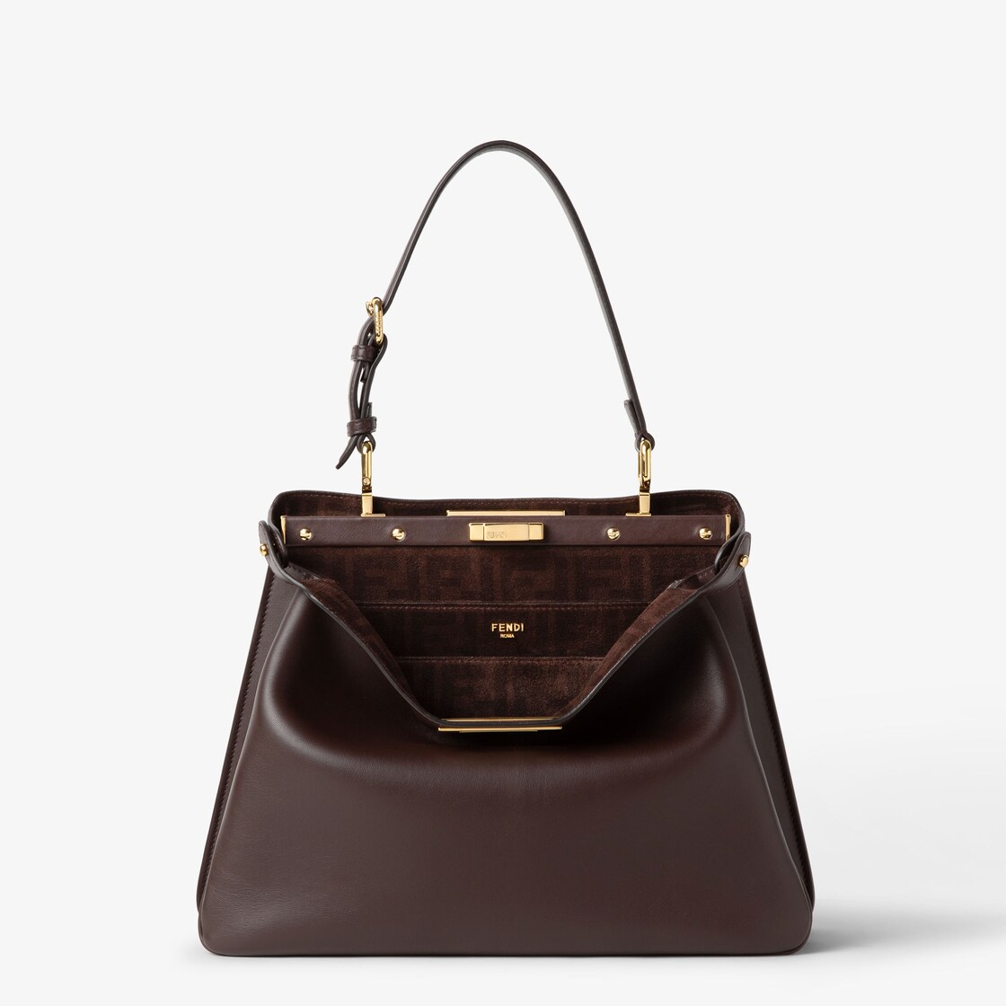 Peekaboo Soft Medium Leather Brown - Image 1/6