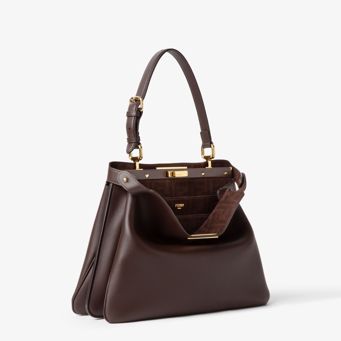 Peekaboo Soft Medium Leather Brown - Image 3/6