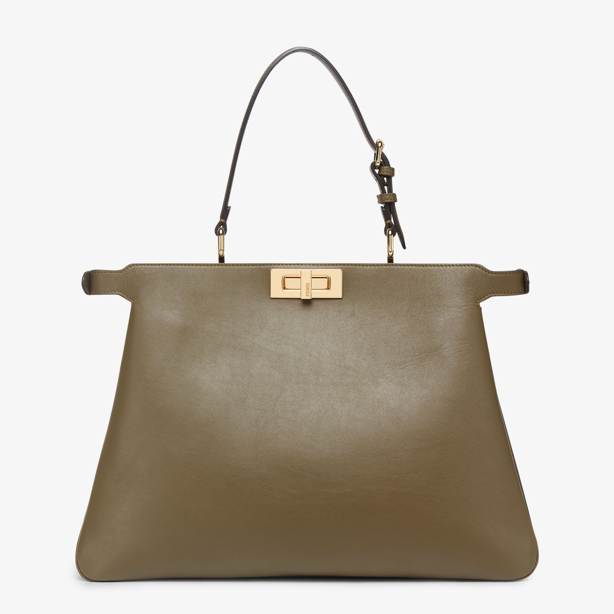 Peekaboo Soft Large Leather Green | Fendi