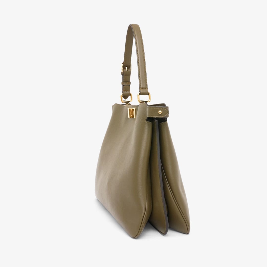 Peekaboo Soft Large Leather Green | Fendi Peekaboo Soft Large Leather Green | Fendi