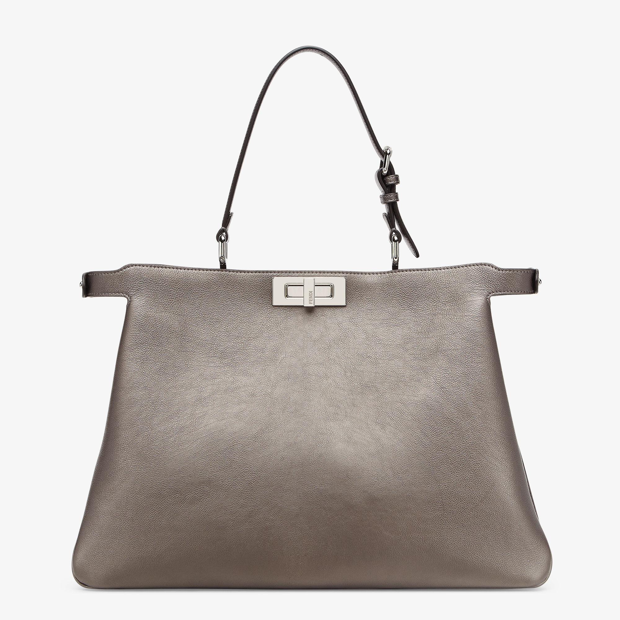 ショルダーバッグ・ポシェット Fendi 'Peekaboo Soft Medium' shoulder bag Peekaboo Soft Medium Leather Black | Fendi
