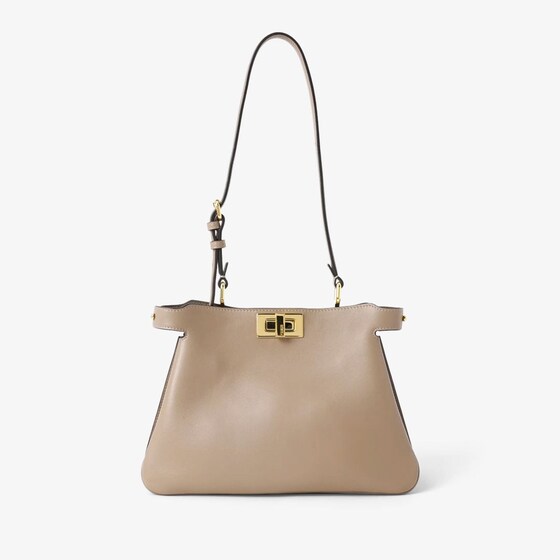 Fendi Peekaboo Soft Small In Gray