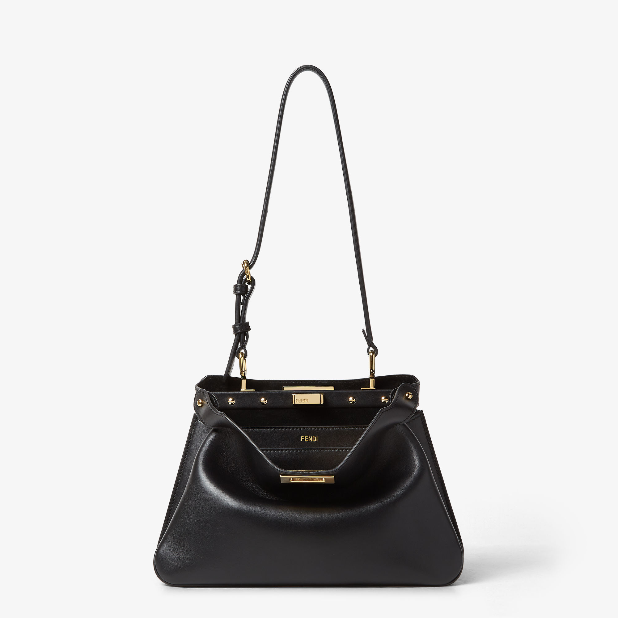 Peekaboo Soft Small Leather Black | Fendi