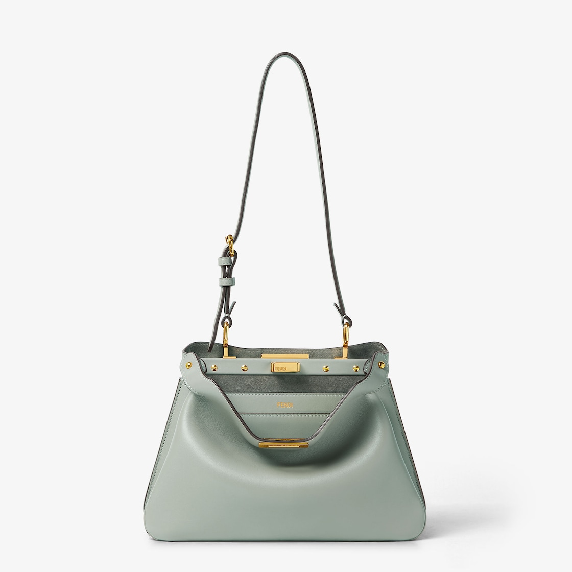 ピーカブー ソフト スモール レザー グリーン | Fendi ピーカブー ソフト スモール レザー グリーン | Fendi