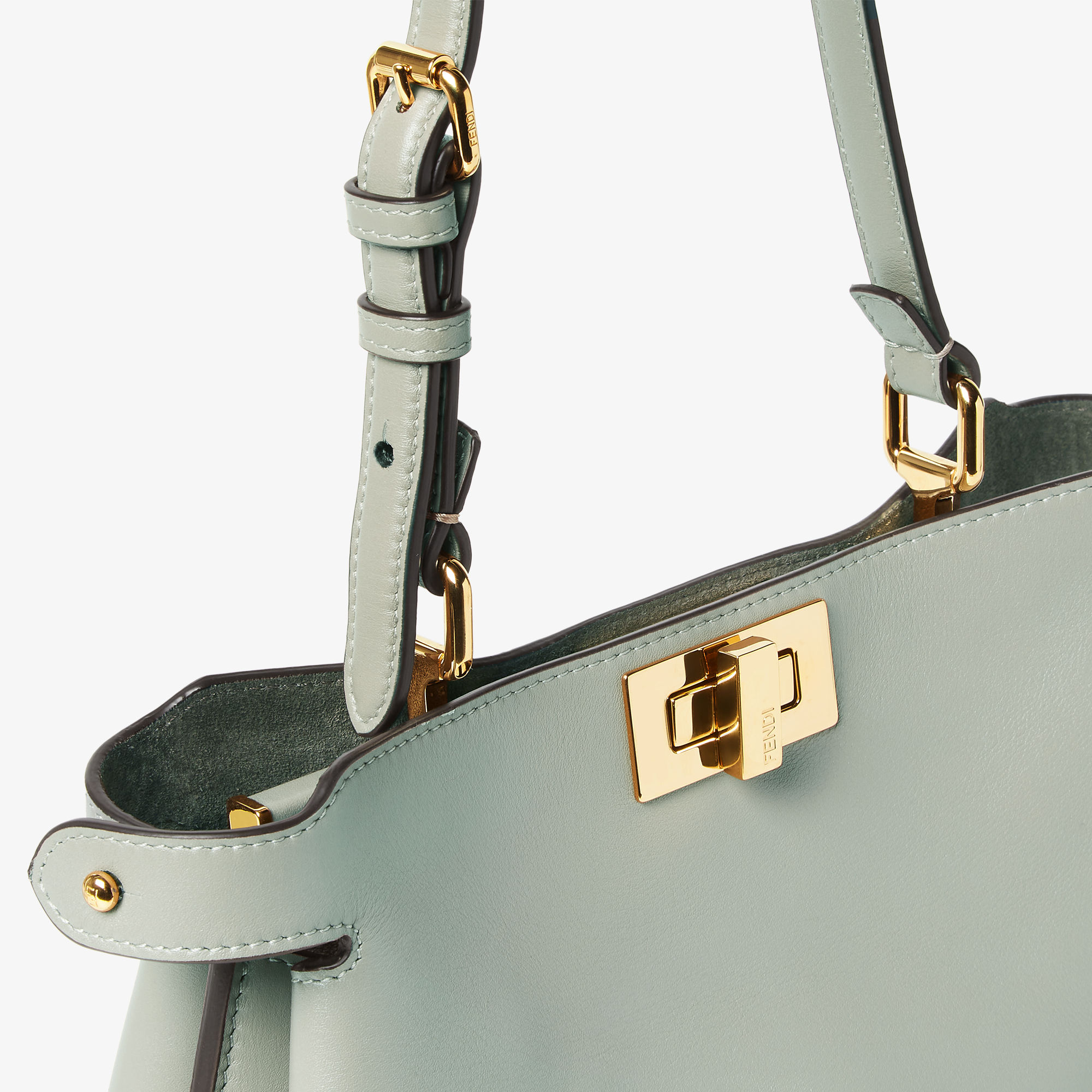 ピーカブー ソフト スモール レザー グリーン | Fendi