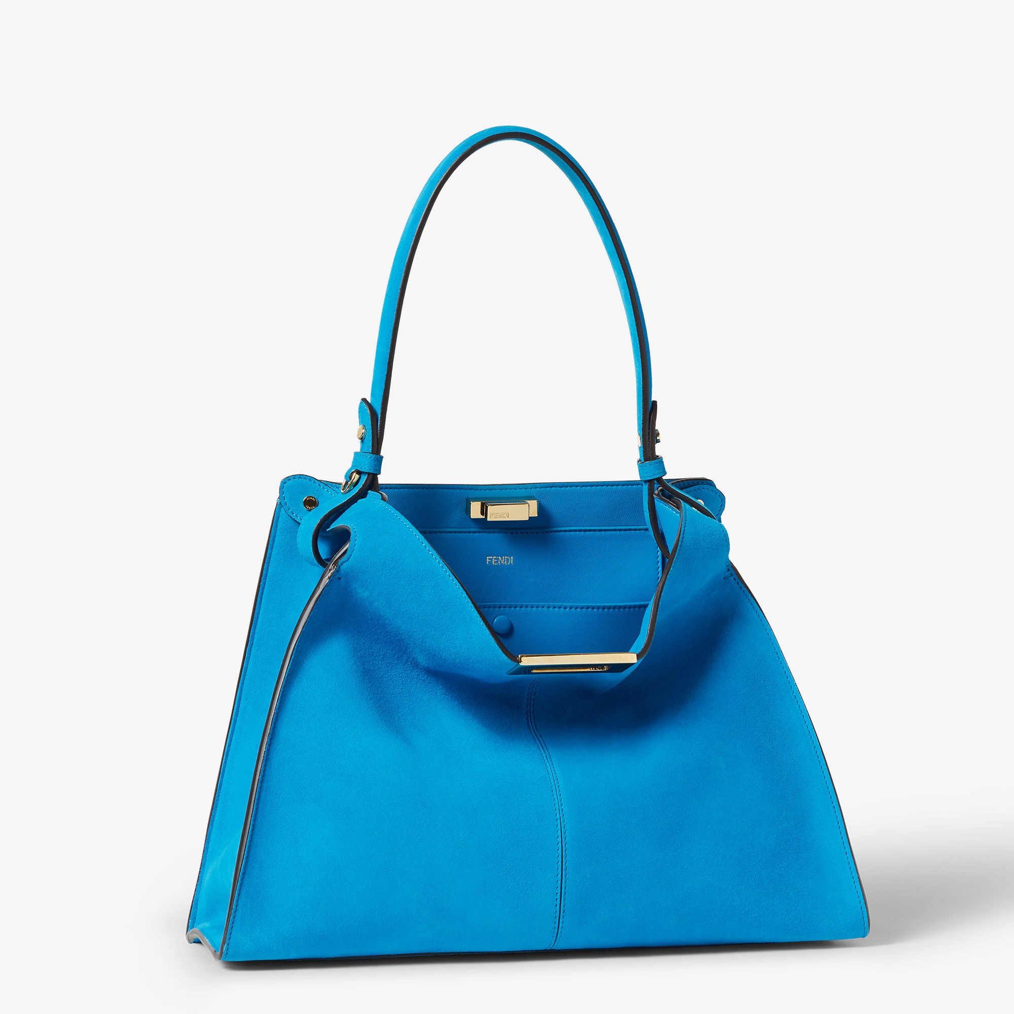 Fendi Way Medium Leather Light blue | Fendi