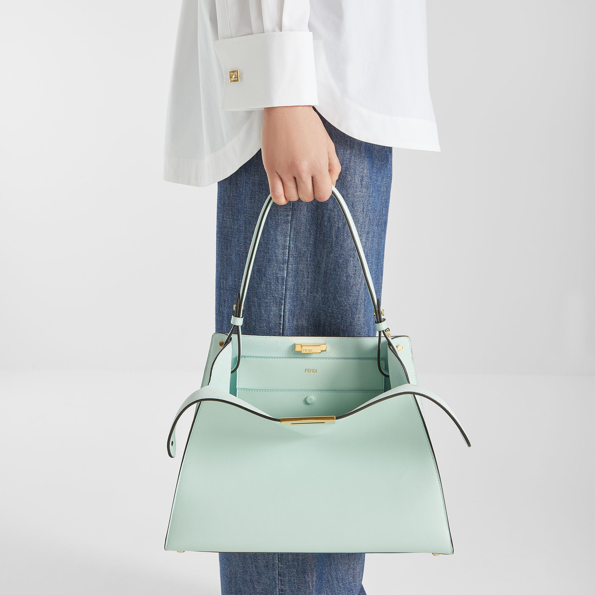 フェンディ ウェイ ミディアム レザー グリーン | Fendi