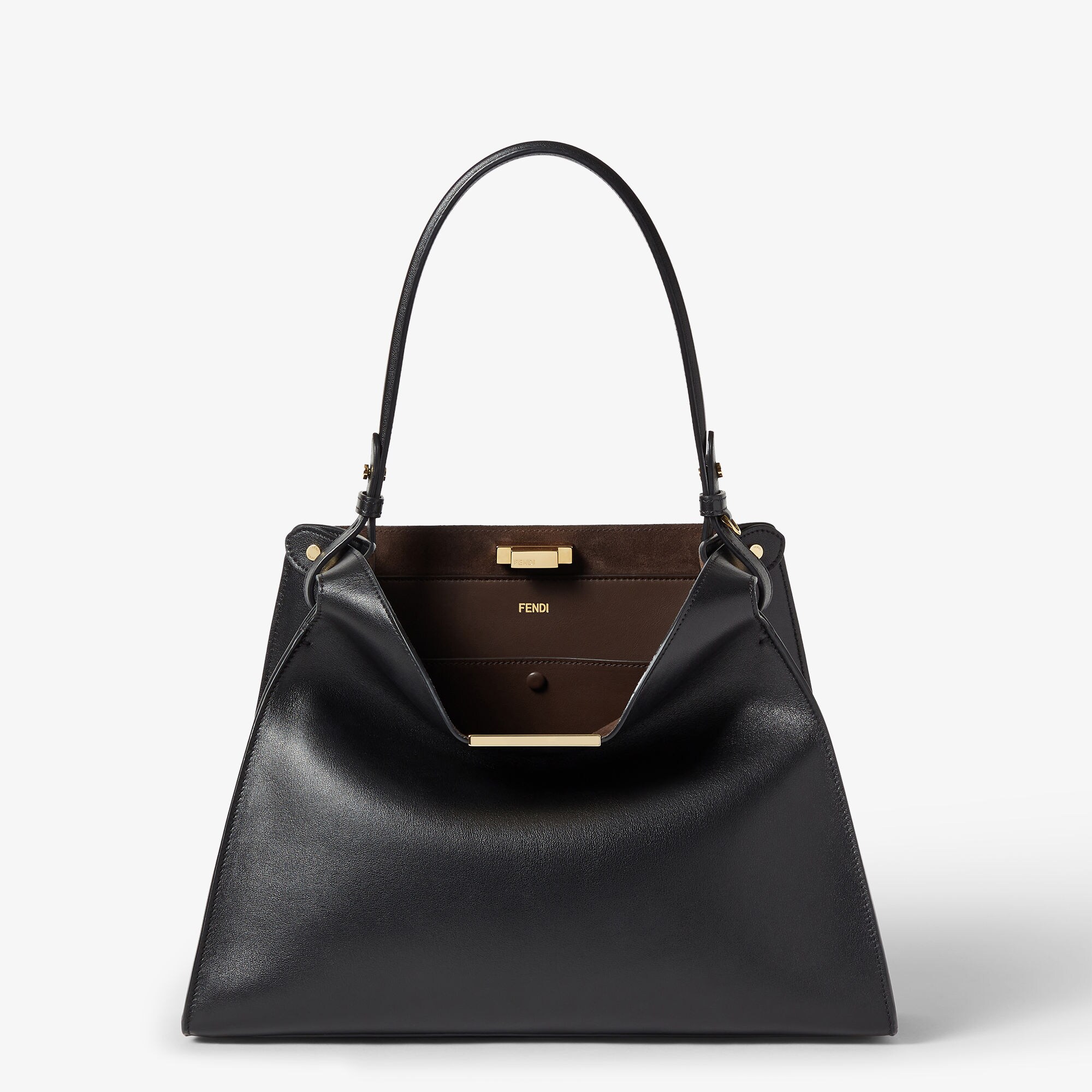 Fendi Way Medium Leather Black | Fendi