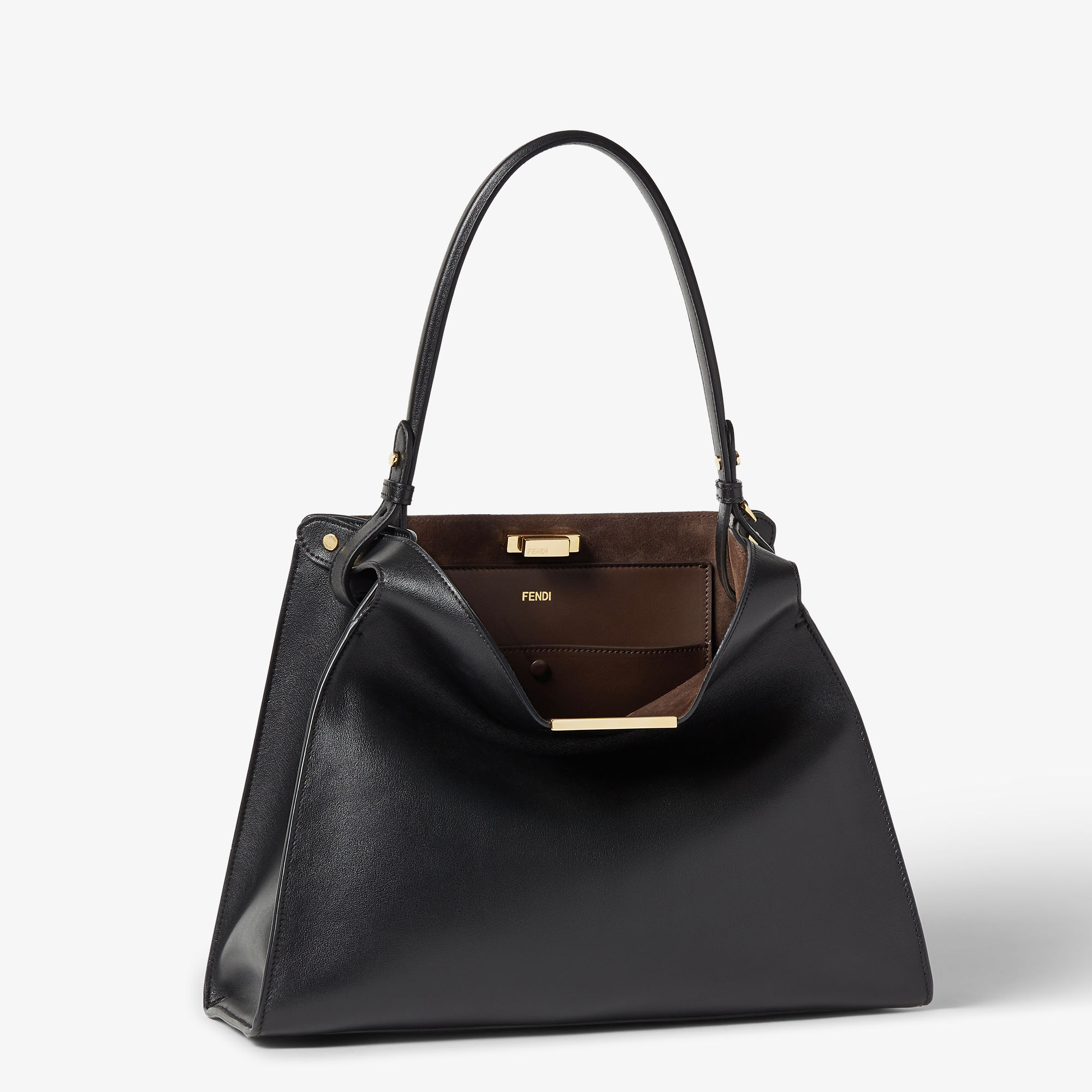 Fendi Way Medium Leather Black | Fendi