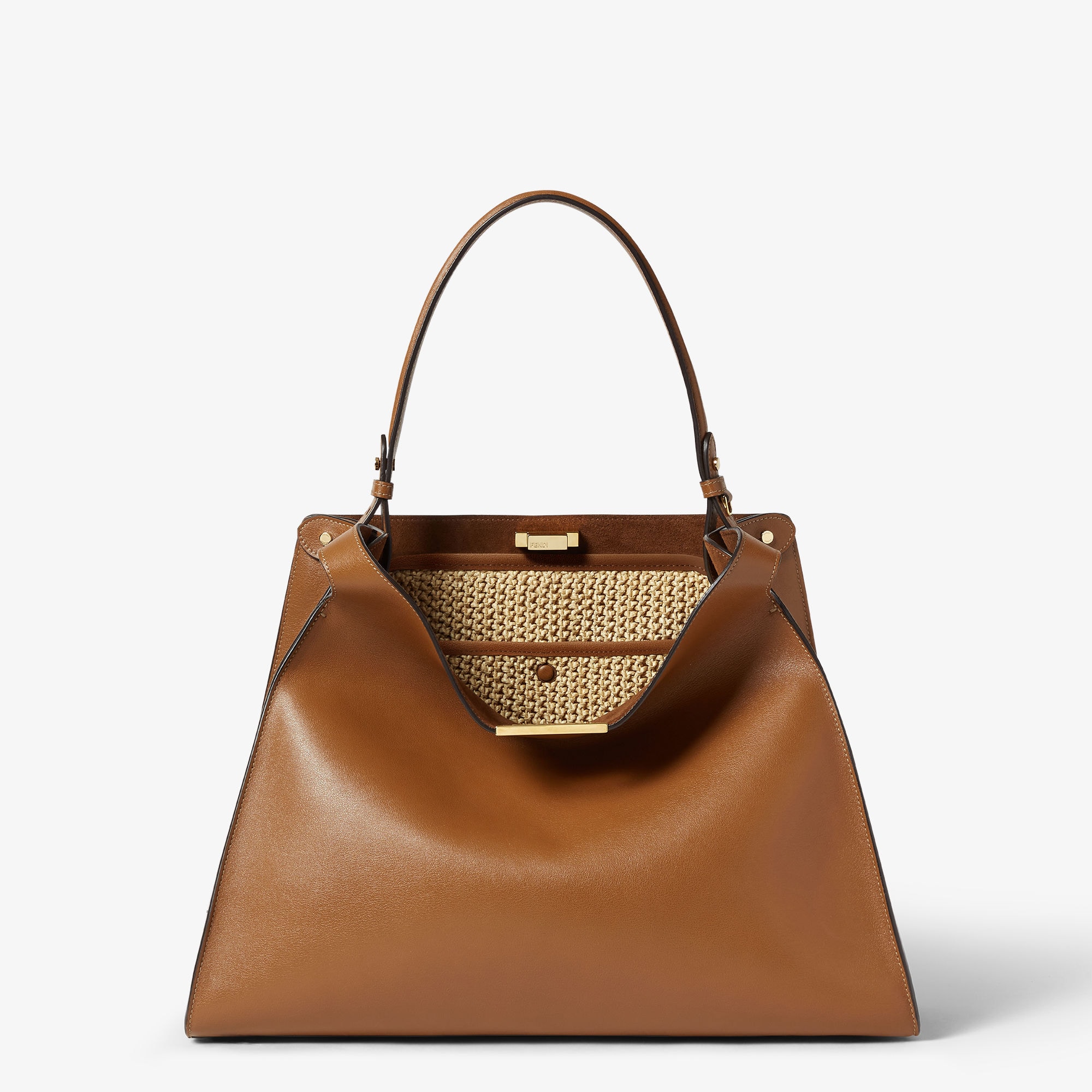 Fendi Way Medium Leather Brown | Fendi