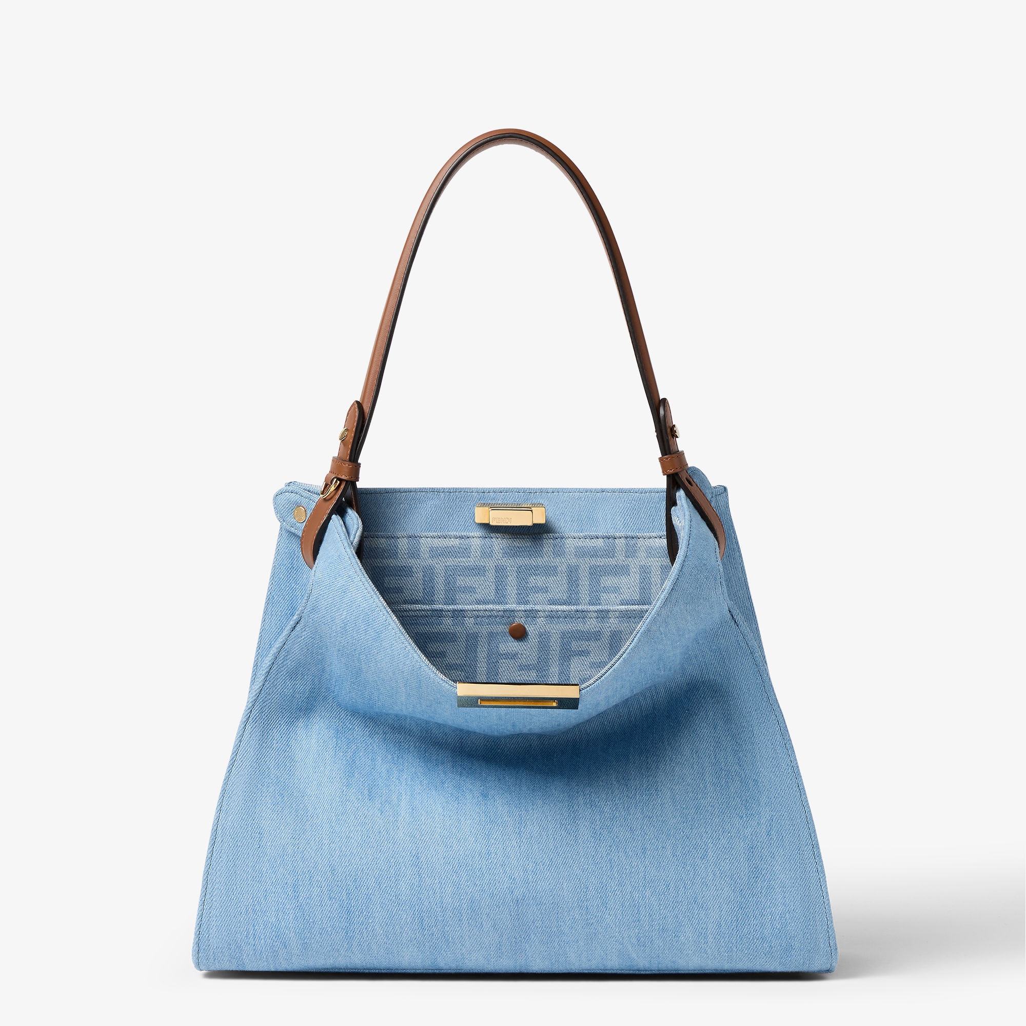 Fendi Way Medium - Light blue | FENDI SG