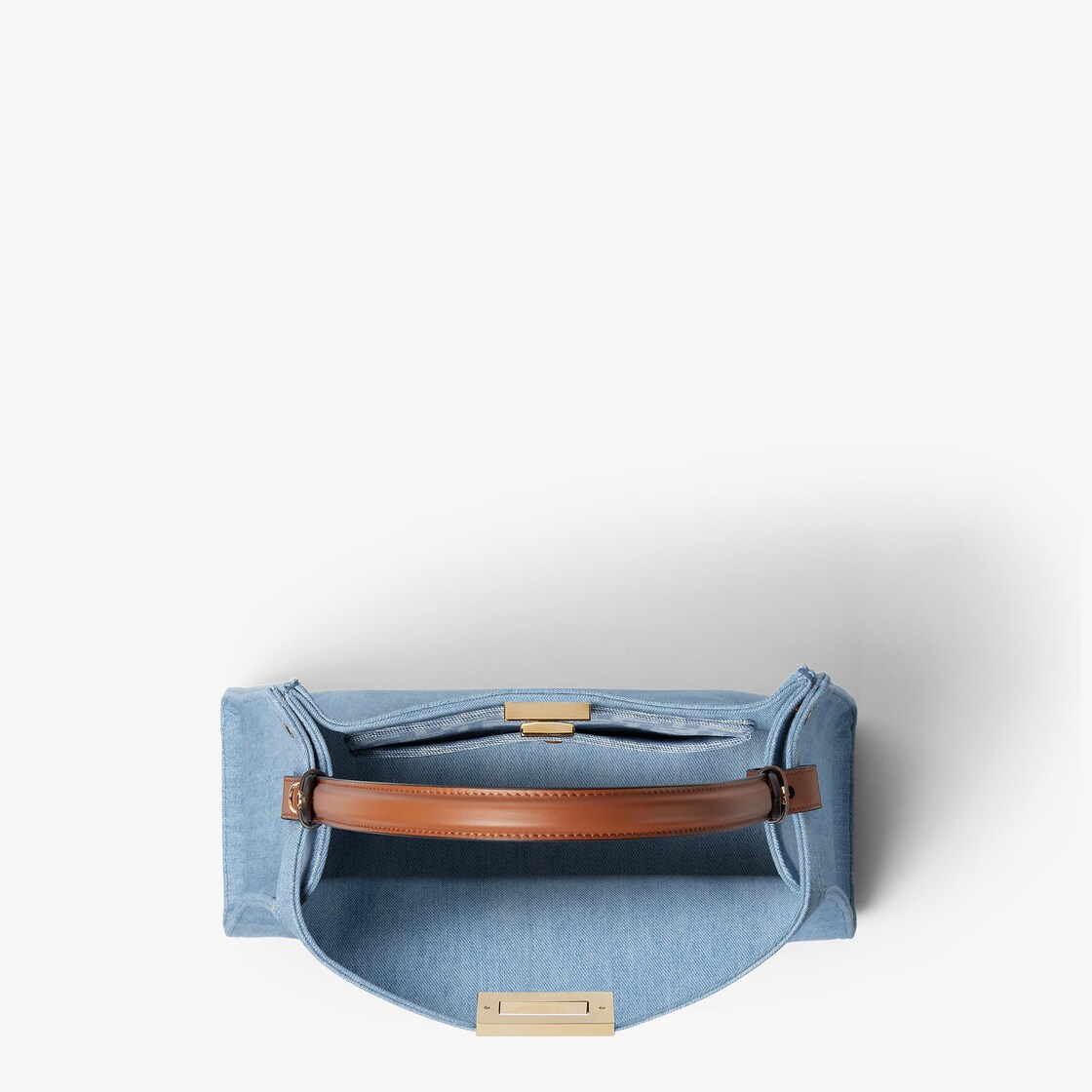 Fendi Way Medium Denim Light blue - Image 5/6