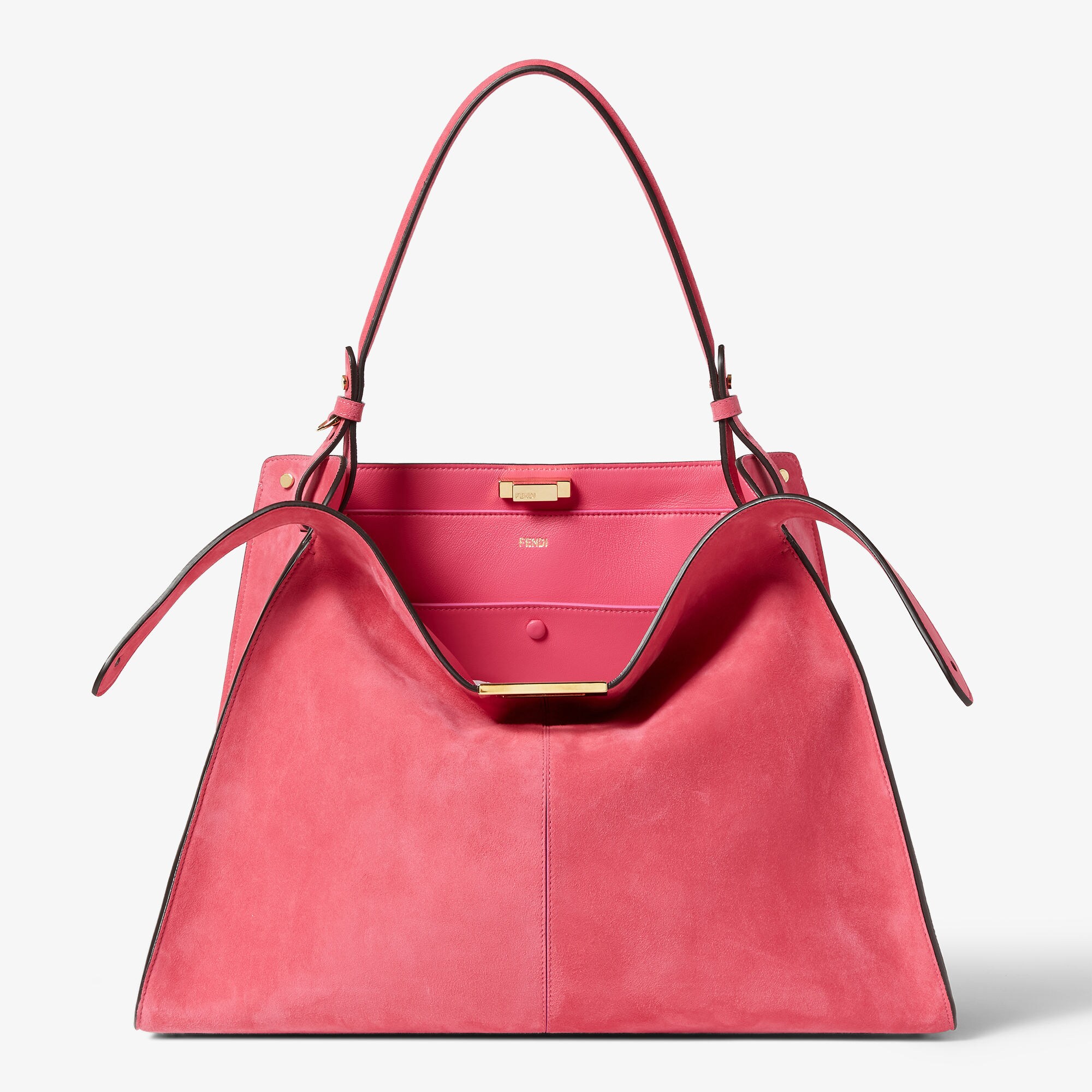 ※大幅値下※　美品　フェンディ フェンディ ウェイ ラージ レザー ピンク | Fendi