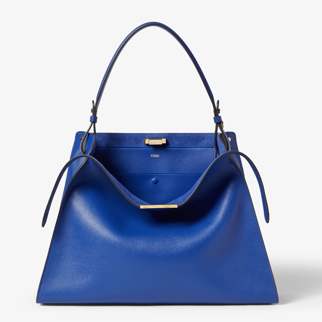 Fendi Way Large Leather Blue - Image 3/8
