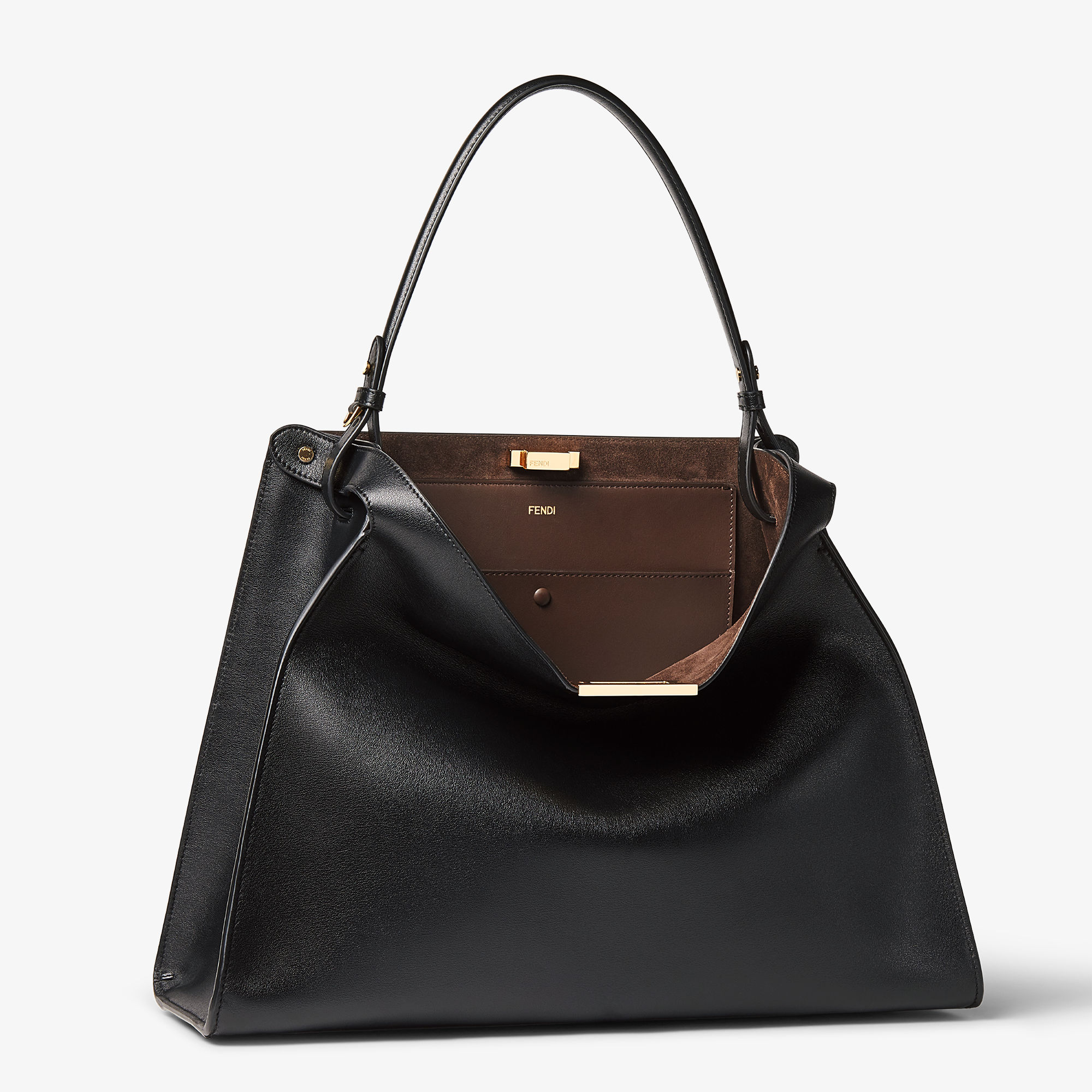 Fendi Way Large - Black | FENDI US