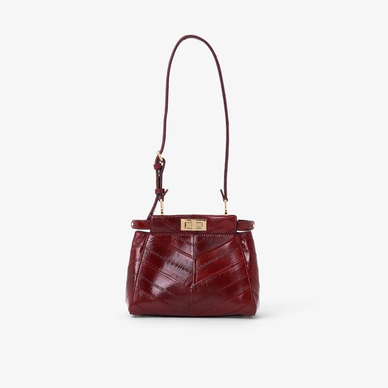 Fendi My Peekaboo Xs In Red