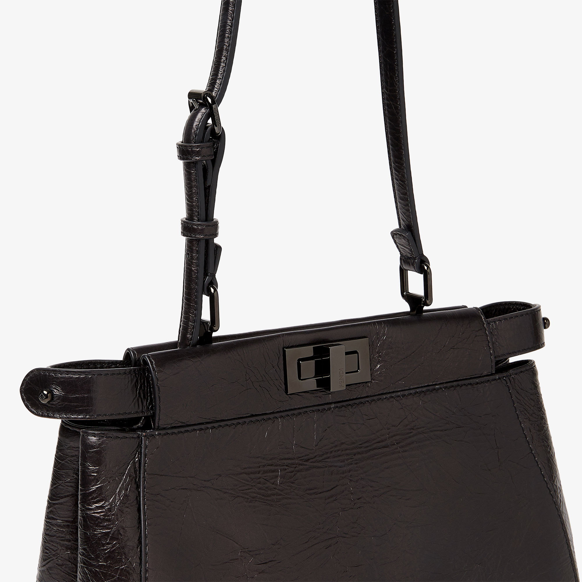 My Peekaboo® Small - Black | FENDI US