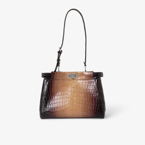 Fendi My Peekaboo Small In Brown