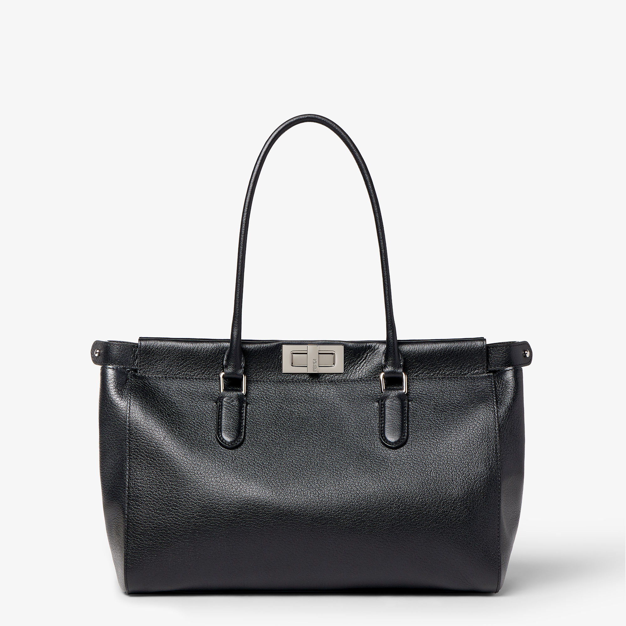 ピーカブー トートバッグ スモール - ブラック | FENDI JP