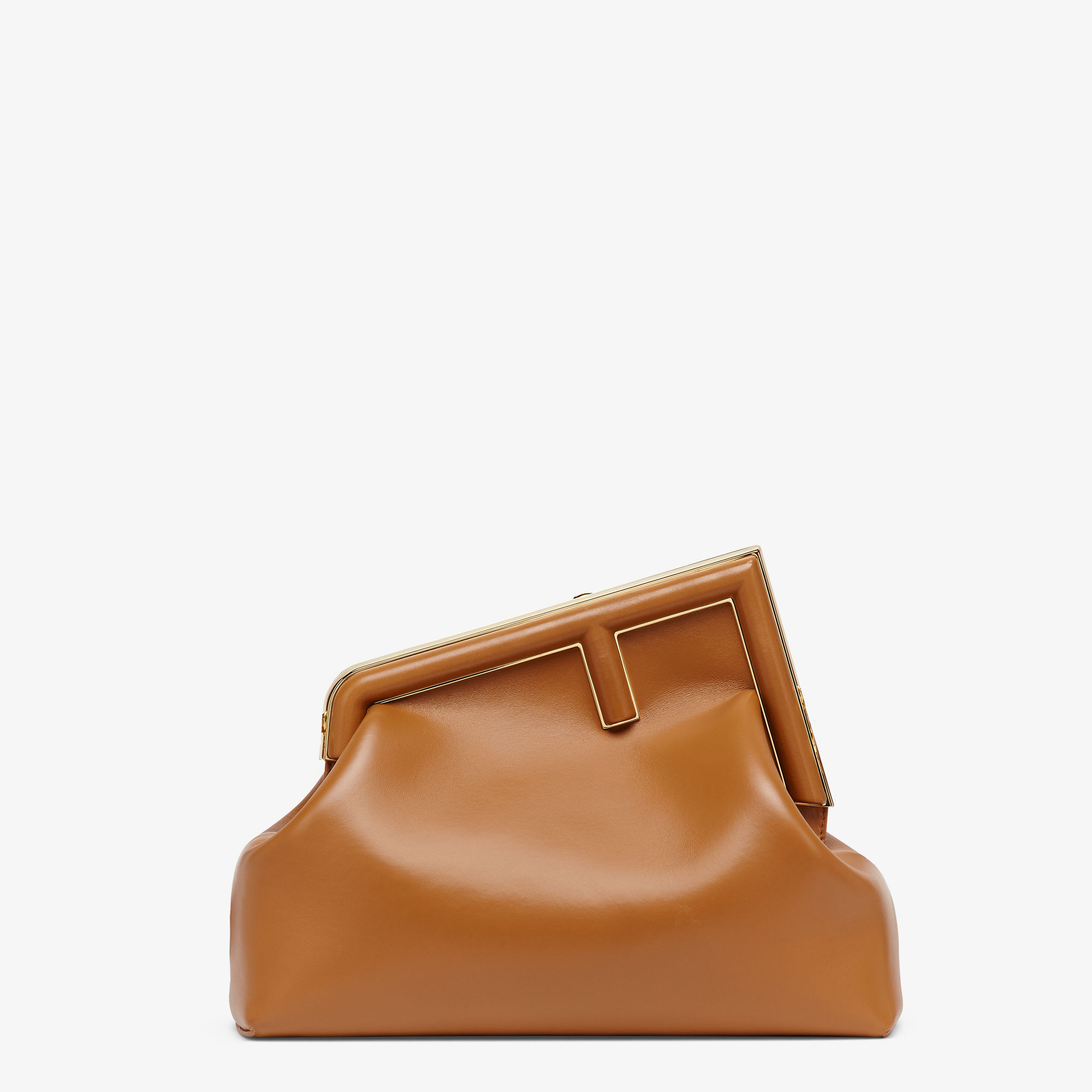 Fendi First Medium - Brown leather bag