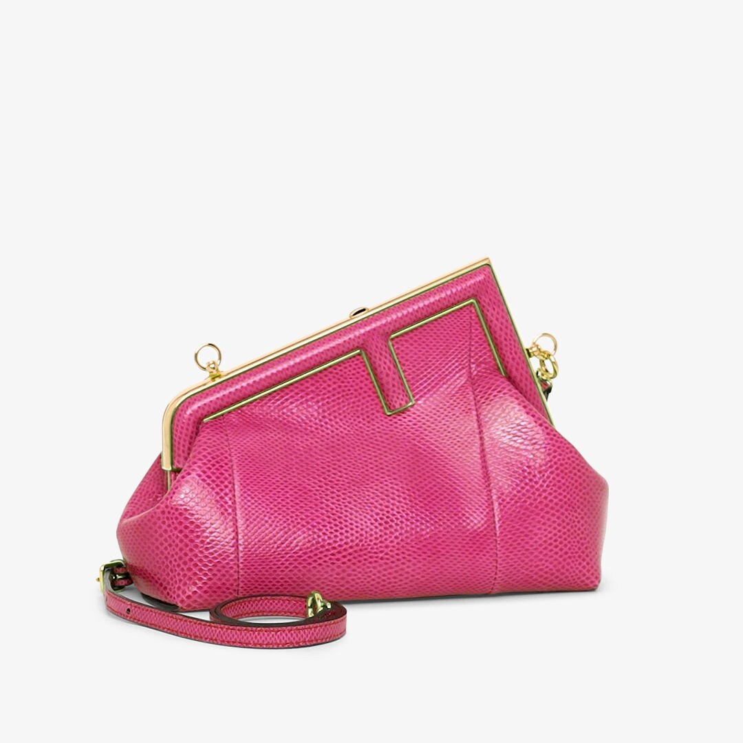 Fendi best sale pink clutch