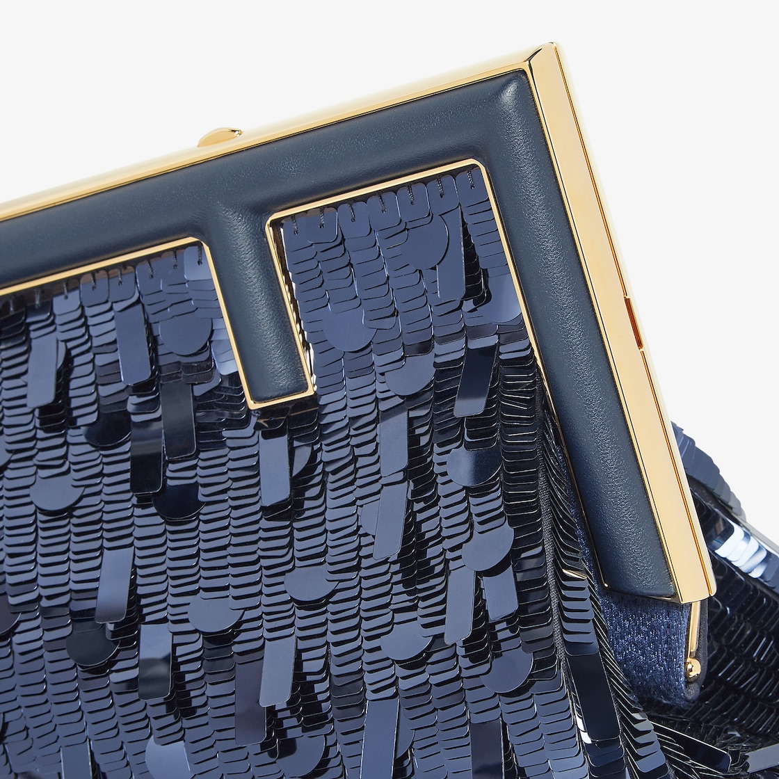 Fendi First Small Sequins or crystals Blue - Image 5/5