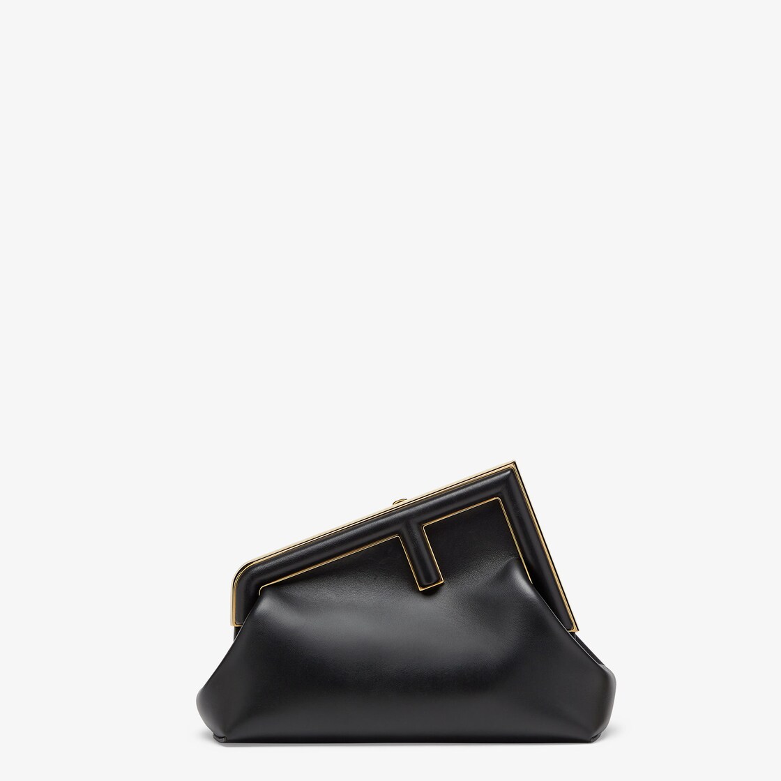 Fendi First Bag Leather Small Black