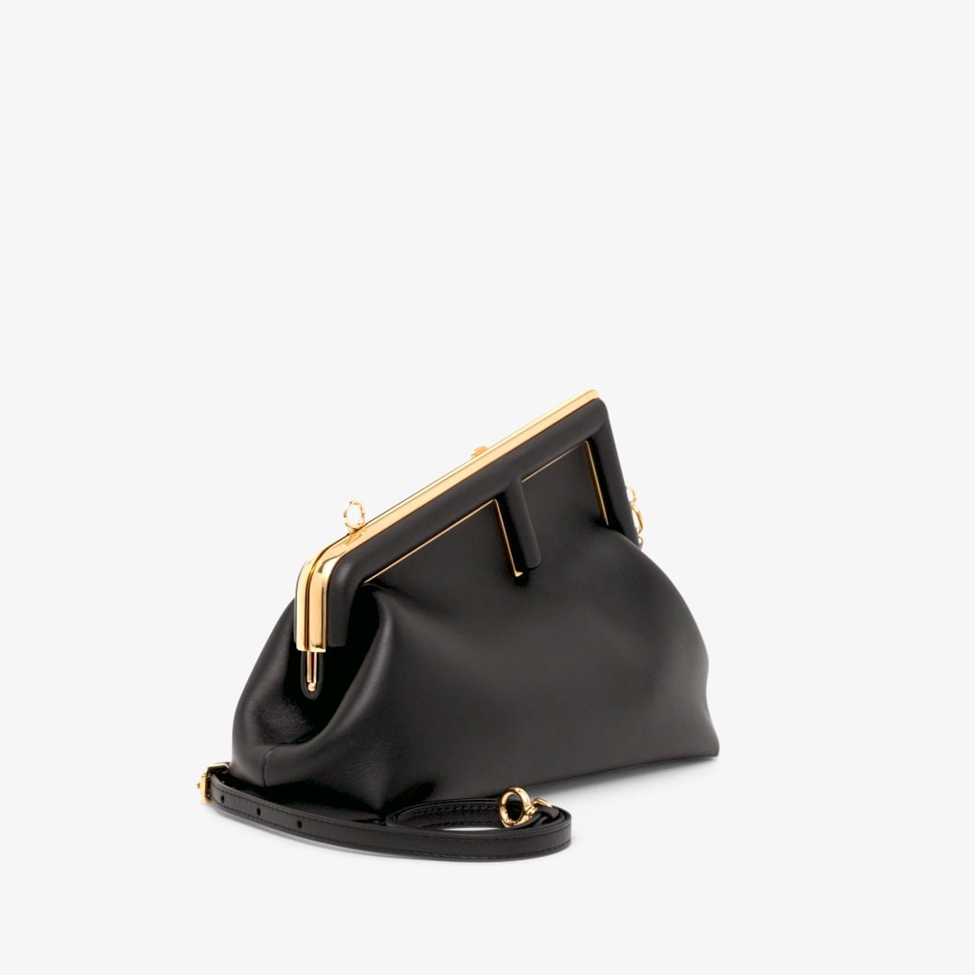 Fendi small shop black bag